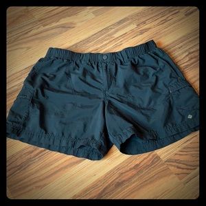 columbia elastic waist shorts